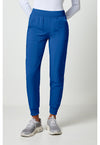 Royal - Cherokee Allura Women Scrub Pants - Front View