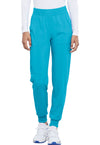 Teal Blue - Cherokee Allura Women Scrub Pants - Front View