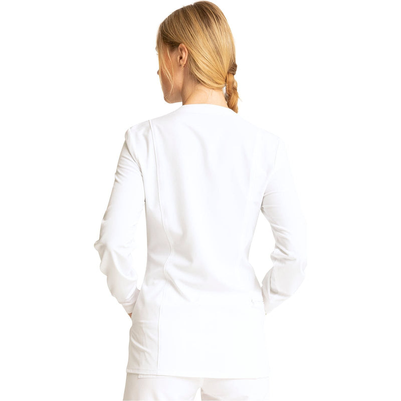 white - Zip Front Jacket