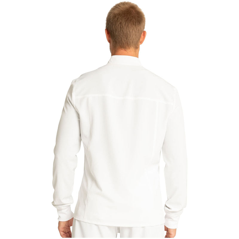 white - Men's Zip Front Jacket