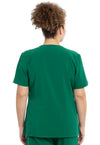 Hunter Green - Cherokee Allura Women Scrub Top - Back View