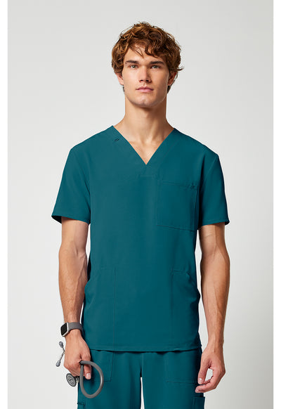 Men's V-Neck Scrub Top