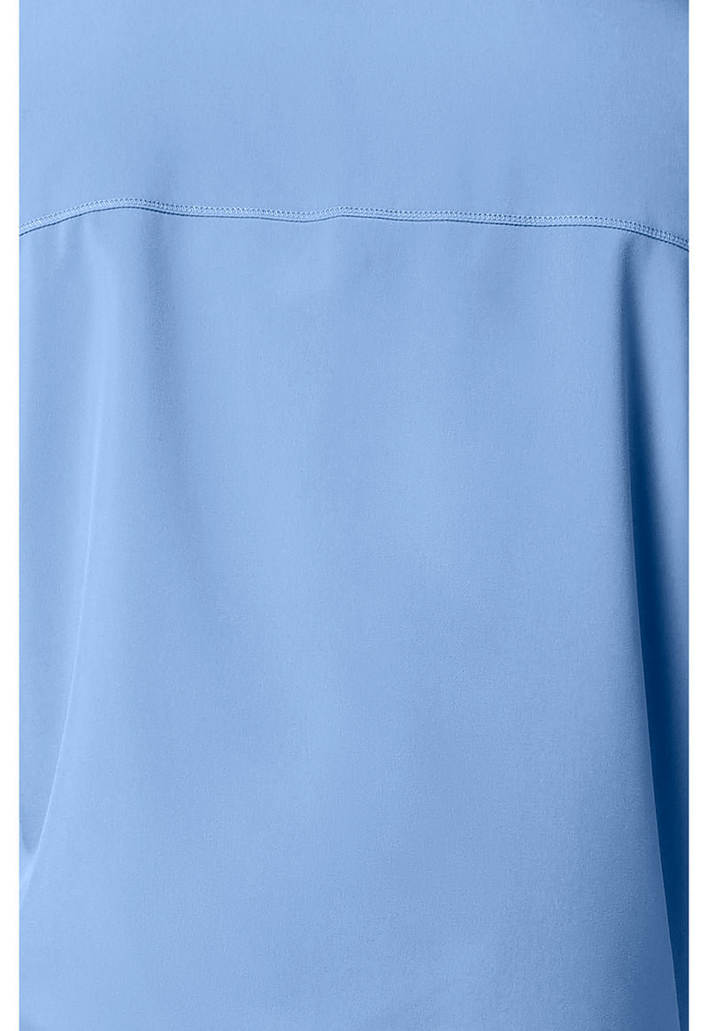 Ciel Blue - Men's V-Neck Scrub Top (View 4)