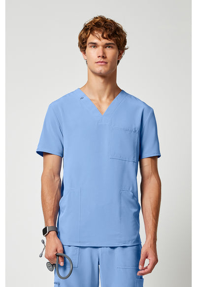 Men's V-Neck Scrub Top