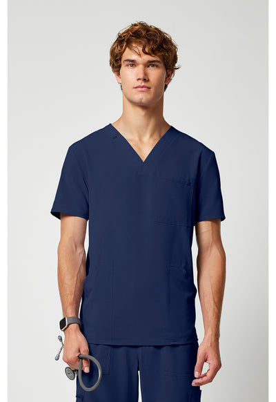 Men's V-Neck Scrub Top