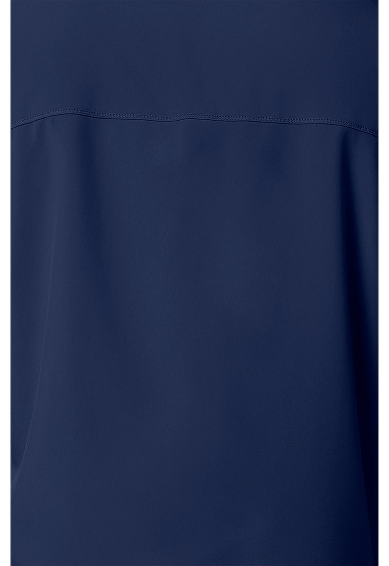 Navy - Men's V-Neck Scrub Top (View 4)