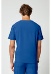 Royal - Cherokee Allura Men Scrub Top - Back View