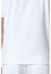 White - Men's V-Neck Scrub Top (View 3)