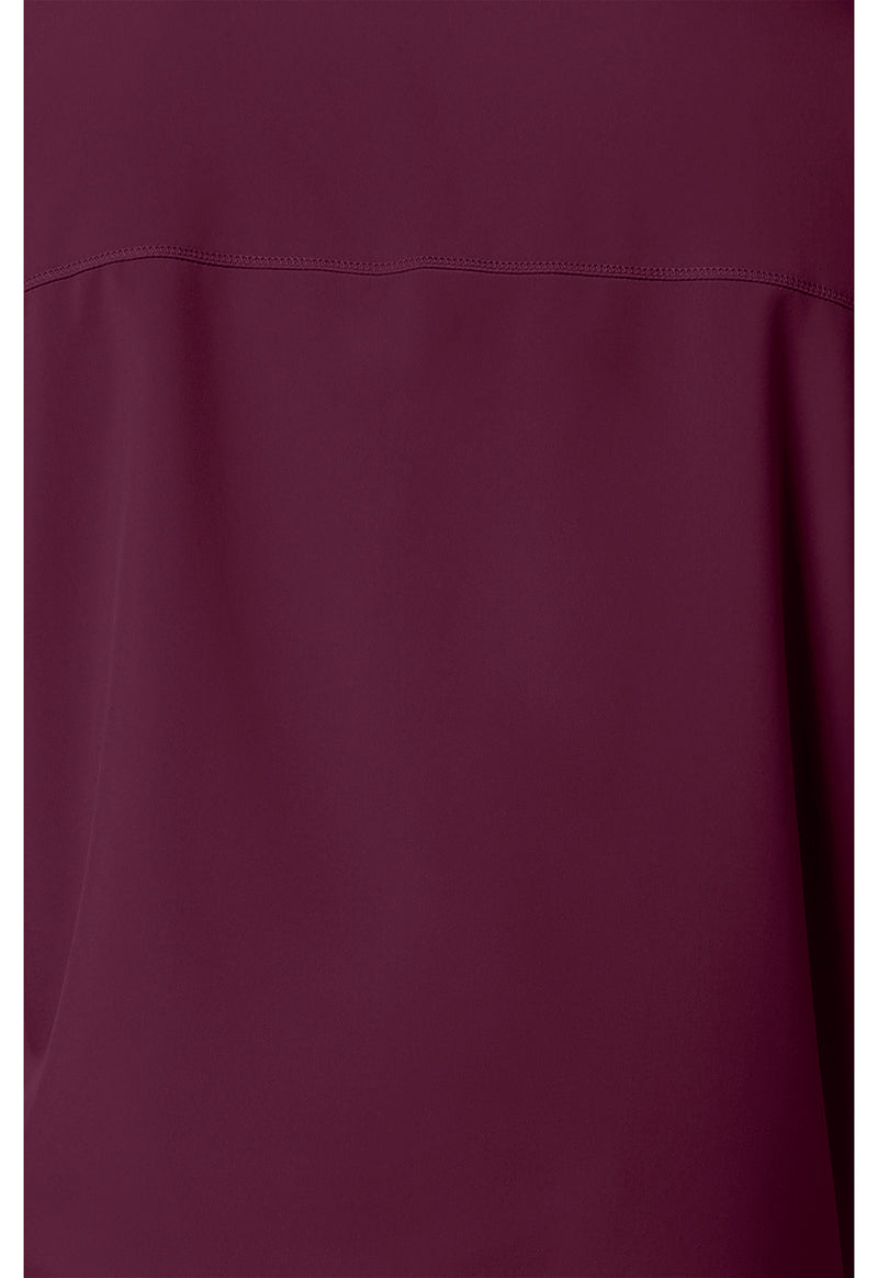 Wine - Men's V-Neck Scrub Top (View 4)