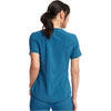 caribbean blue - Mock Wrap Top
