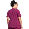 wine - Mock Wrap Top