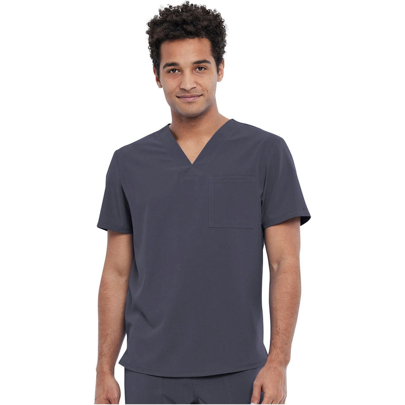 pewter - Men's Tuckable V-Neck Top