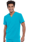 Teal Blue - Men's Tuckable V-Neck Top