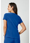 Royal - Cherokee Allura Women Scrub Top - Back View