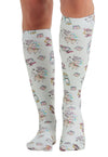 Llama Take A Selfie - Knee High 8-15 mmHg Compression Sock