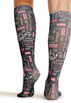 Nurse Power - Knee High 8-15 mmHg Compression Sock (Back)