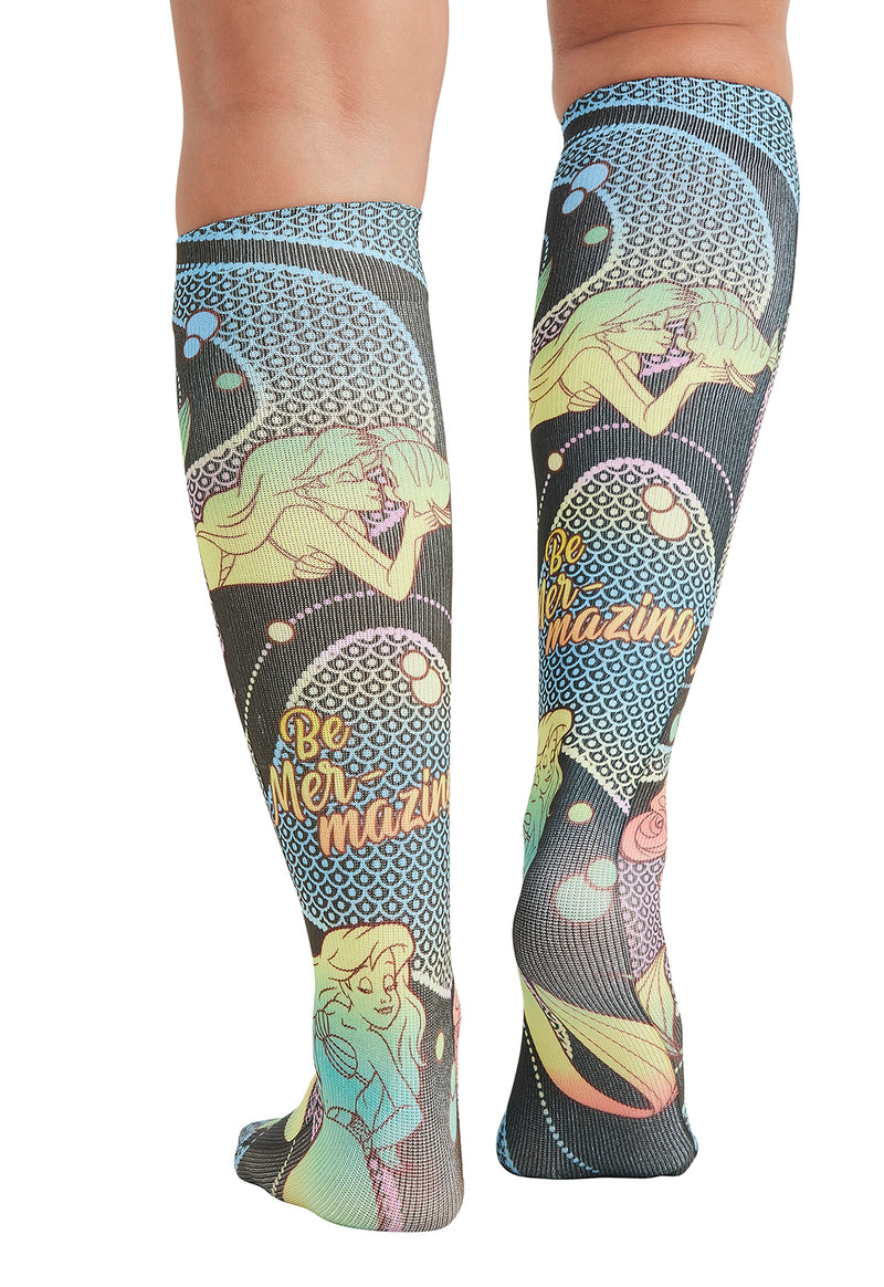Amazing Ariel - Knee High 8-15 mmHg Compression Sock (Back)