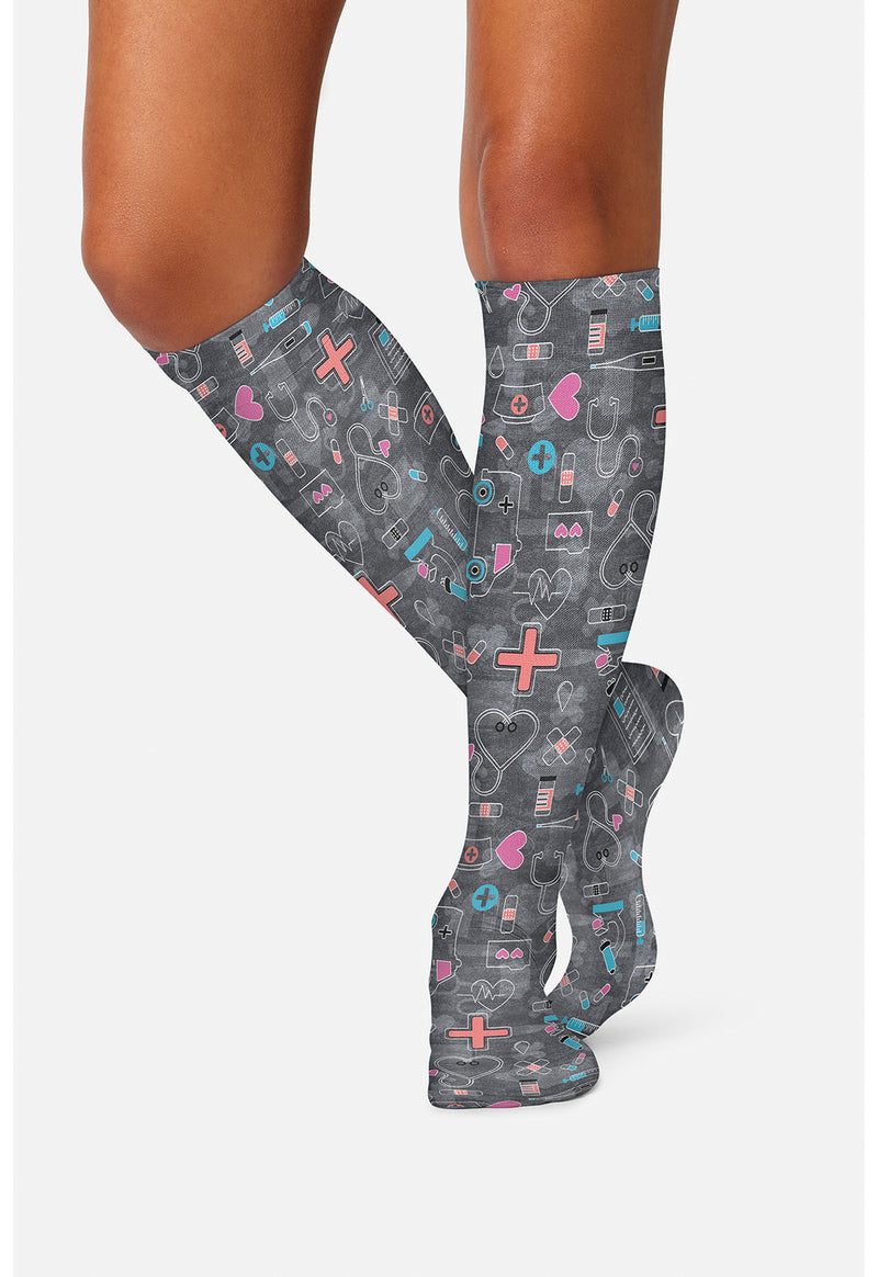 WELLNESS ICONS - Knee High 8-15 mmHg Compression Sock