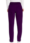 Eggplant - Dickies EDS Essentials Women Scrub Pants - Back View