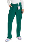 Hunter Green - Dickies EDS Essentials Women Scrub Pants - Front View