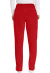 Red - Dickies EDS Essentials Women Scrub Pants - Back View
