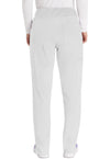 White - Dickies EDS Essentials Women Scrub Pants - Back View