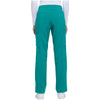 teal blue - Mid Rise Straight Leg Drawstring Pant