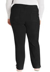 Black - Dickies EDS Essentials Women Scrub Pants - Back View
