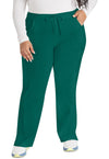 Hunter Green - Dickies EDS Essentials Women Scrub Pants - Front View