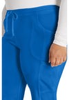 Royal - Women's Mid Rise Straight Leg Drawstring Scrub Pants – Regular (View 2)