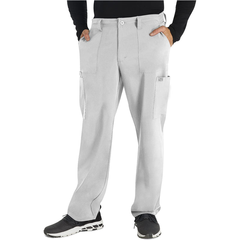 white - Men's Natural Rise Drawstring Pant