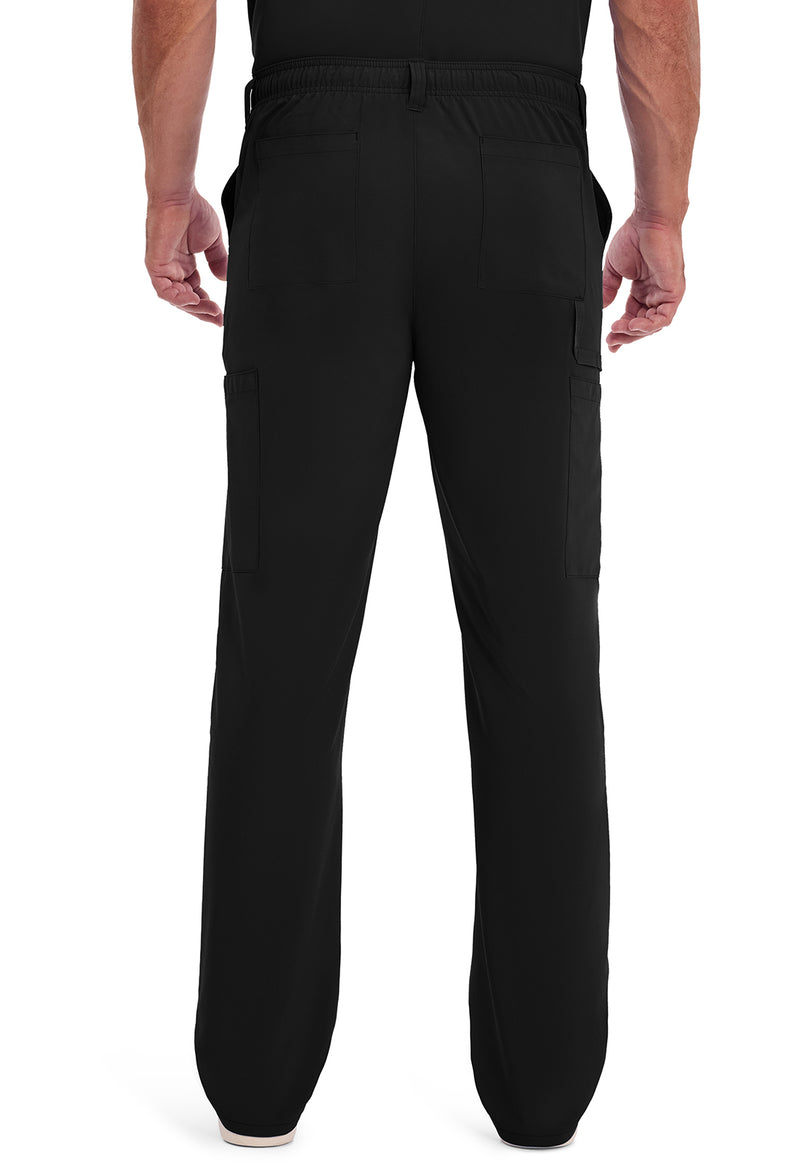 Black - Dickies EDS Essentials Men Scrub Pants - Back View