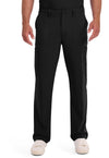 Black - Men's Natural Rise Drawstring Scrub Pants