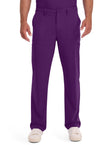 Eggplant - Dickies EDS Essentials Men Scrub Pants - Front View