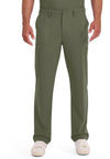 Olive - Men's Natural Rise Drawstring Scrub Pants