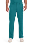 Teal Blue - Dickies EDS Essentials Men Scrub Pants - Front View