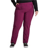 wine - Unisex Natural Rise Tapered Leg Pant
