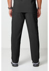 Black - Dickies EDS Essentials Unisex Scrub Pants - Back View