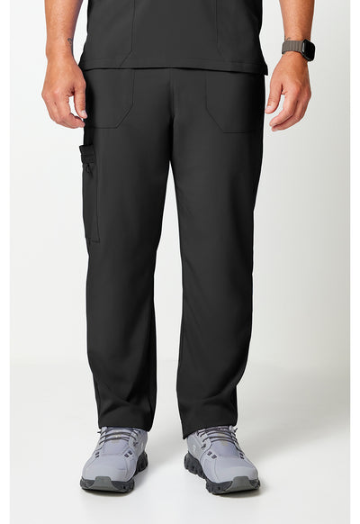 Unisex Natural Rise Tapered Leg Scrub Pants