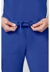 Galaxy Blue - Unisex Natural Rise Tapered Leg Scrub Pants (View 2)