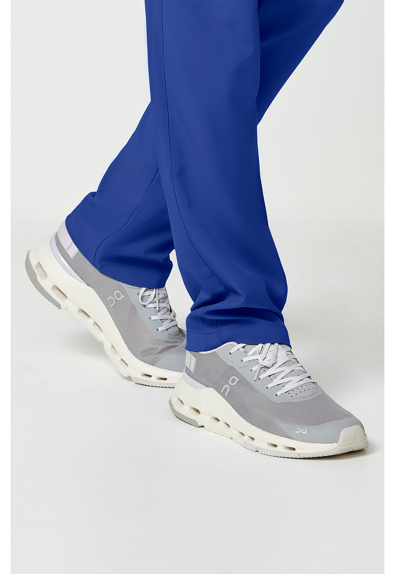 Galaxy Blue - Unisex Natural Rise Tapered Leg Scrub Pants (View 4)