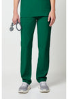 Hunter Green - Dickies EDS Essentials Unisex Scrub Pants - Front View