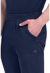Navy - Men's Natural Rise Jogger – Short (View 2)