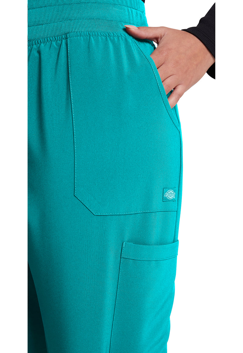 Teal Blue - Women's Mid Rise Jogger – Petite (View 3)