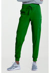 Fern Green - Dickies EDS Essentials Women Scrub Pants - Front View