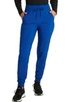 Galaxy Blue - Dickies EDS Essentials Women Scrub Pants - Front View
