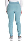 Mineral Blue - Dickies EDS Essentials Women Scrub Pants - Back View