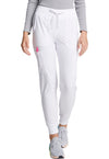 White - Dickies EDS Essentials Women Scrub Pants - Front View