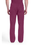 wine - Men's Zip Fly Cargo Pant (Back)