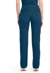 Caribbean Blue - Dickies Balance Women Scrub Pants - Back View